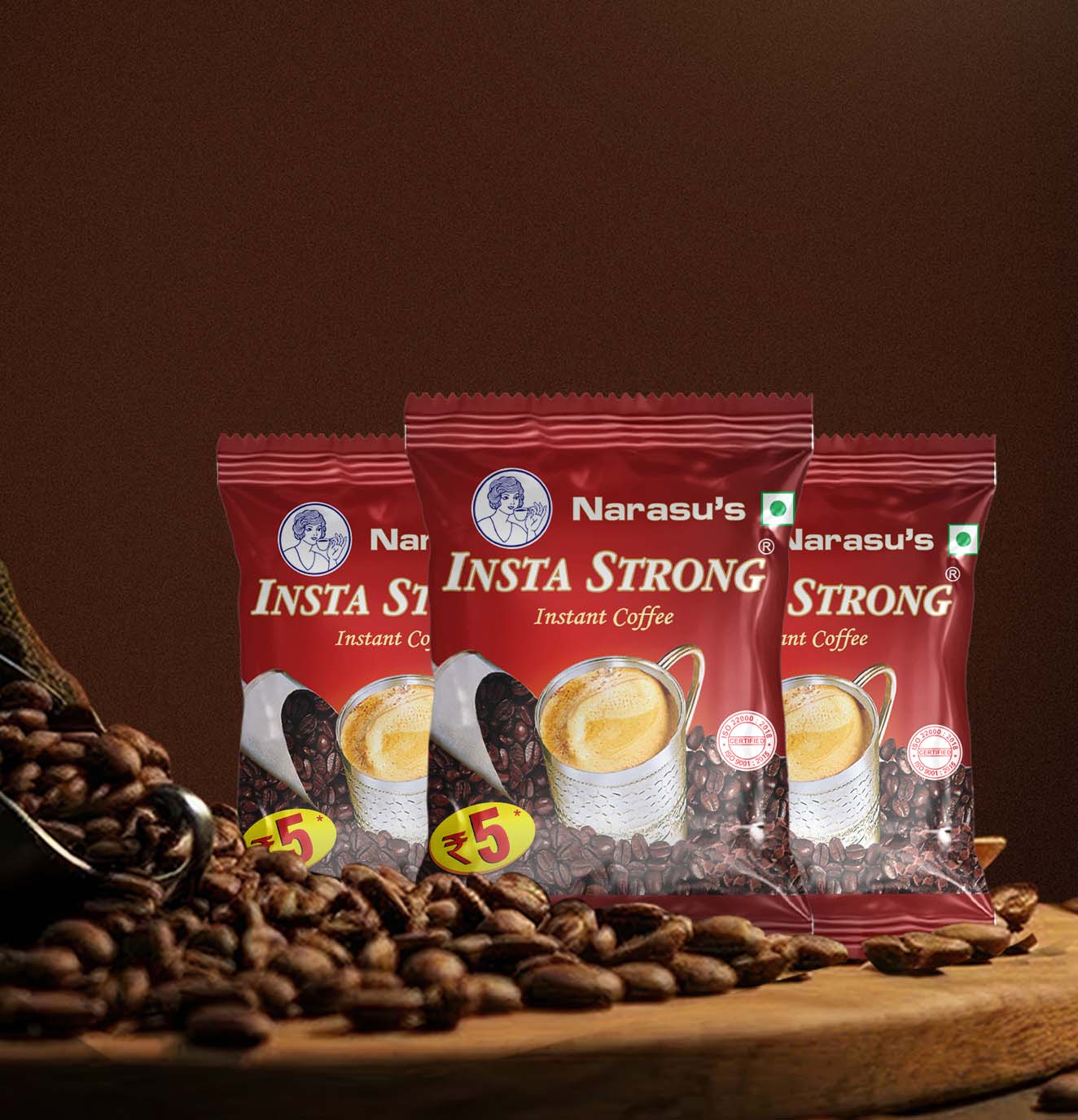 Insta Strong Coffee Sachets
